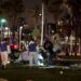 Israeli officials work at the scene of a shooting attack in Tel Aviv, Israel April 7, 2023. REUTERS/Nir Elias